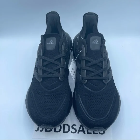Adidas Ultraboost 21 Athletic Triple Black Running Shoes FY0306